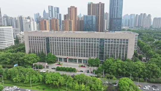武汉市公安局大楼视频素材模板下载