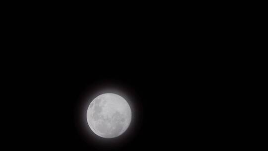 月亮近距离高清实拍