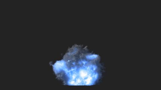 4k电气电流蓝光爆炸烟尘光效-alpha