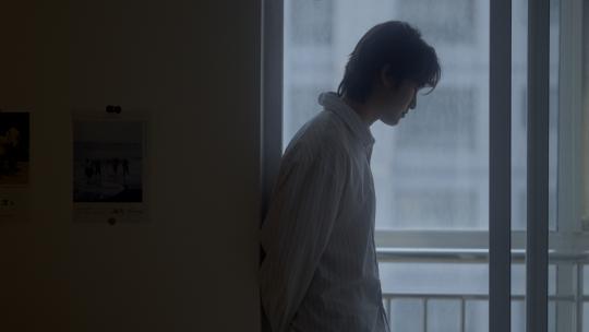 伤感小清新分手男生女生回忆歌曲视频素材