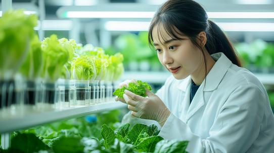 新质生产力大棚有机蔬菜种植研发种植基地