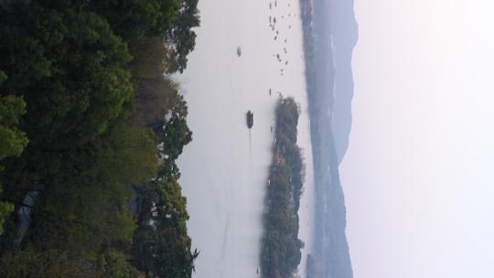 杭州雷峰塔西湖全貌