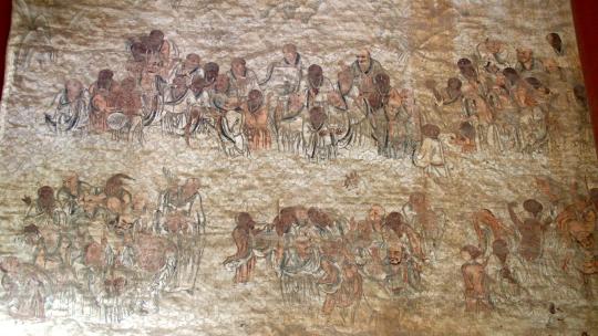 少林寺500罗汉壁画