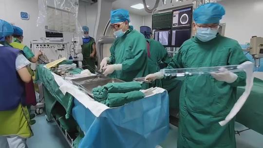 医疗科技做手术视频素材模板下载