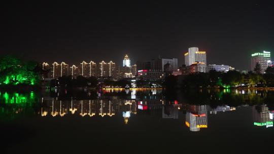 芜湖大镜湖夜景