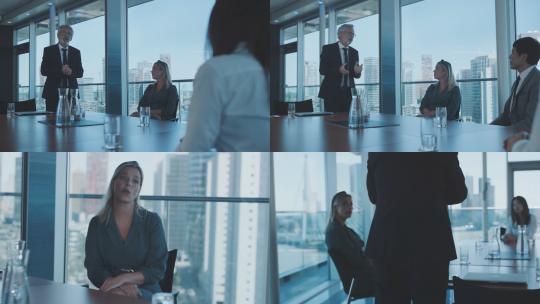 【合集】开会讨论人群