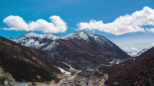 8k 延时甘孜无名雪山