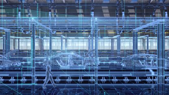 工业智能制造生产线汽车生产汽车制造