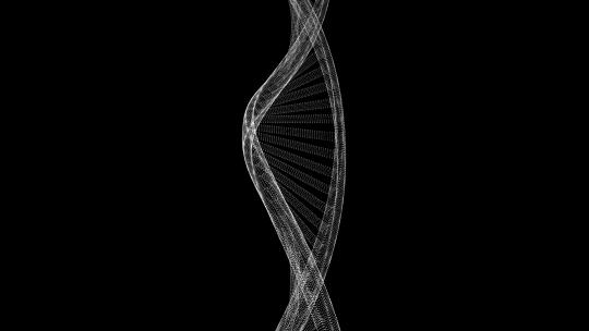 Dna基因组旋转无缝动画 生物遗传医学科学4K