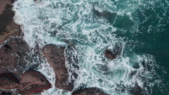 4K合集-航拍深圳东部大海海浪拍打礁石视频素材模板下载
