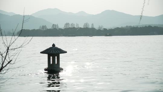 杭州西湖水光荡漾