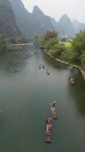桂林山水风光航拍
