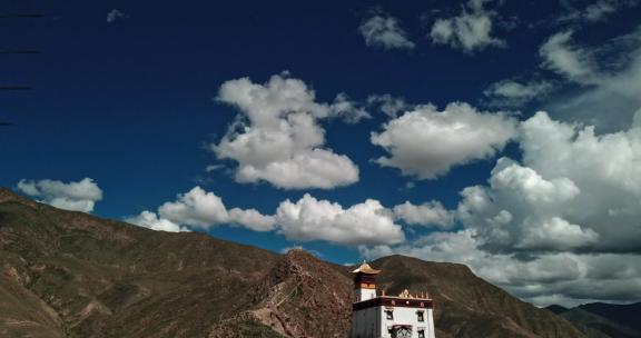 航拍山全国文物保护单位南藏王墓