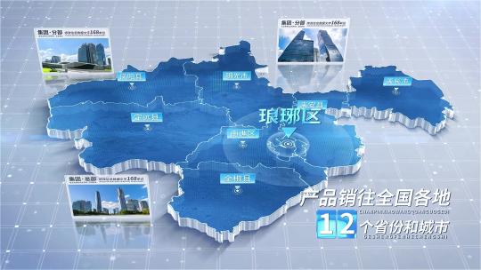 无插件 滁州地图 滁州市地图