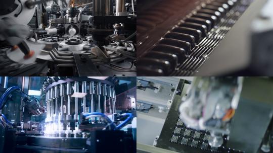 【合集】自动化工业生产线生产商品视频素材模板下载