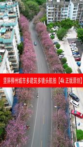 柳州城市建筑竖屏多镜头2023年