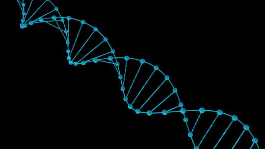 DNA医学研究或生物体遗传学3D视频素材模板下载