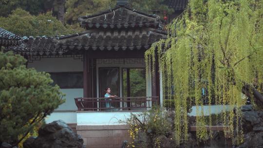 清明时节拍摄南京古园林瞻园