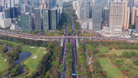 深圳南山科技园粤海街道航拍