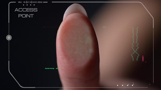 指纹扫描仪验证4K