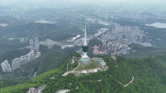 深圳标建筑宣传片 深圳梧桐山 电视塔