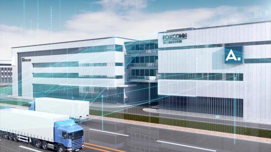 科技工厂制造 工业车间智能生产