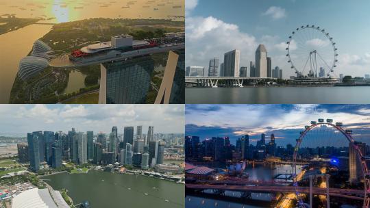 【合集】新加坡 城市风景 从白天到黑夜