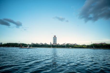 【延时摄影 003】集美大学 落日 75帧高清在线视频素材下载