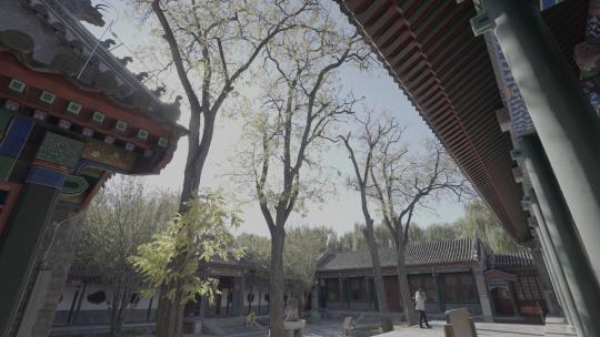恭王府空镜 北京恭王府视频素材模板下载