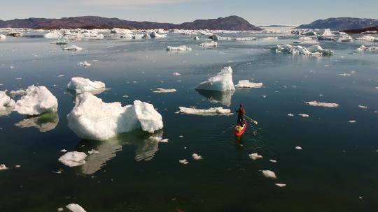 全球变暖冰川融化