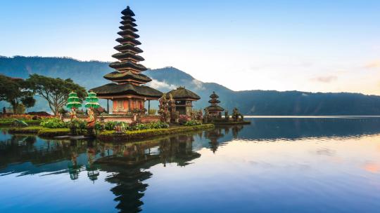 印度尼西亚巴厘岛寺庙4K