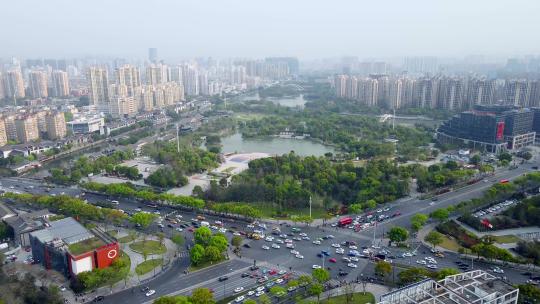 4k 航拍温州城市风貌