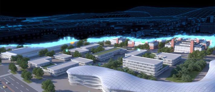 工业区 智慧园区 电池产业园区 科技园区