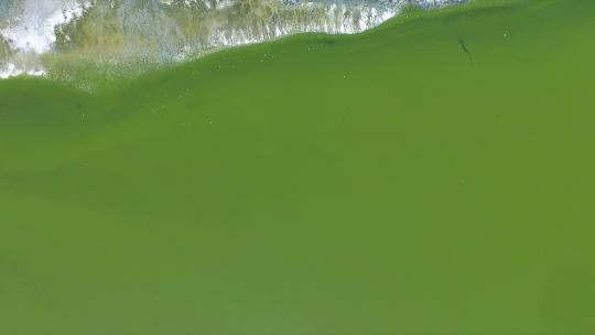 无人机航拍乌兰哈达火山群地址公园的湖泊视频素材模板下载