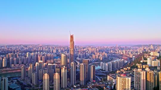 重庆城市航拍空境