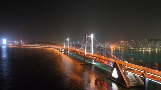 星海广场跨海大桥  大海 星海湾