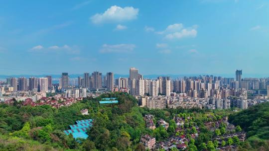 重庆城市建筑大全景