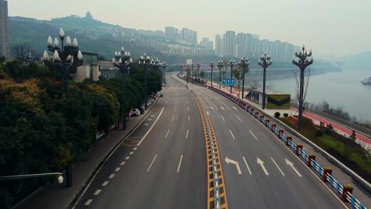 城市道路交通航拍