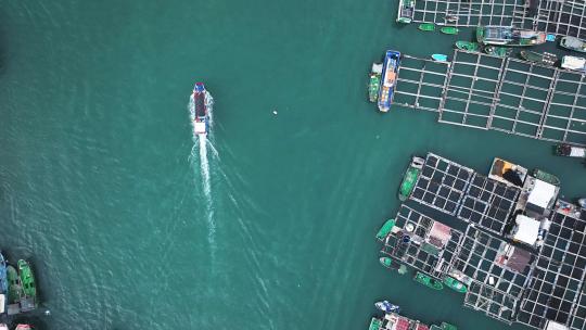 海南陵水疍家渔排视频素材模板下载