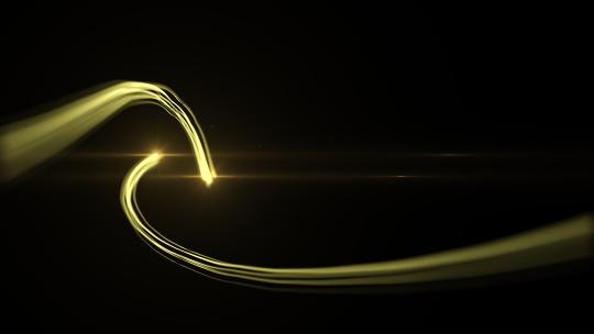 大气震撼金色粒子科技企业年会图文开场视频AE视频素材教程下载