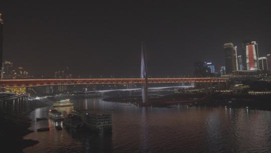 重庆邮轮夜景