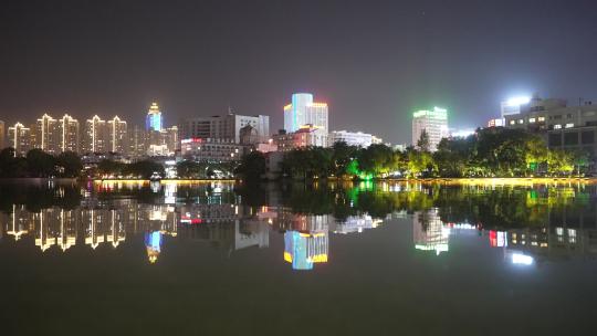 芜湖大镜湖夜景