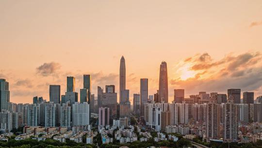 深圳福田CBD夜景