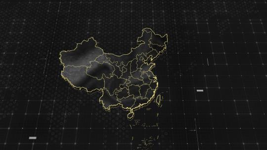 台湾辐射全国黑金地图4K