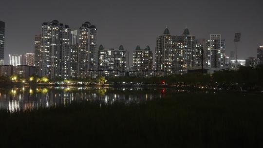 武汉江汉区夜景
