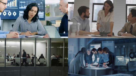 【合集】商务团队会议