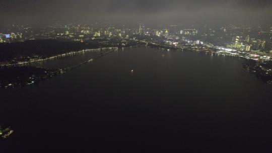 西湖夜景 夜游西湖 分镜