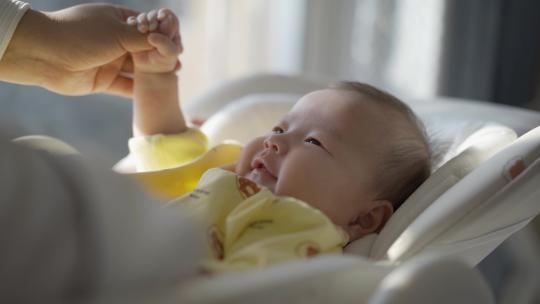 超高画质广告级婴儿宝宝笑容
