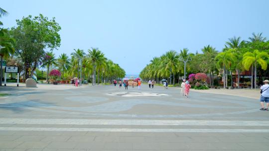 海南三亚天涯海角景区广场