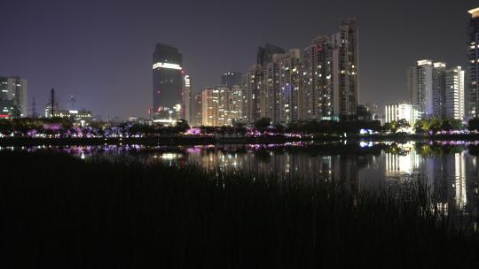 武汉北湖夜景风光